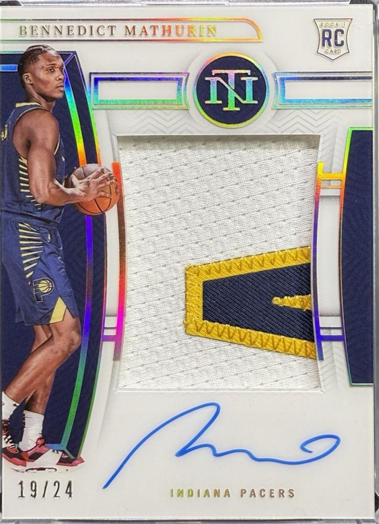Bennedict Mathurin [Patch Autograph Gold FOTL] #140