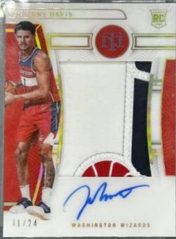 Johnny Davis [Patch Autograph Gold FOTL] #136