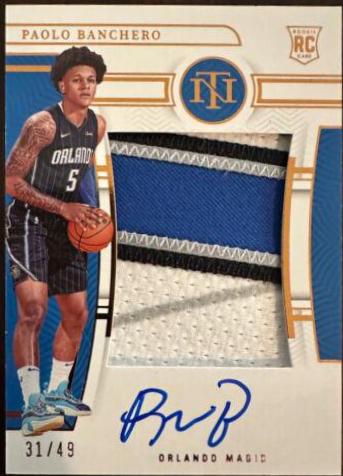 Paolo Banchero [Patch Autograph Bronze] #110