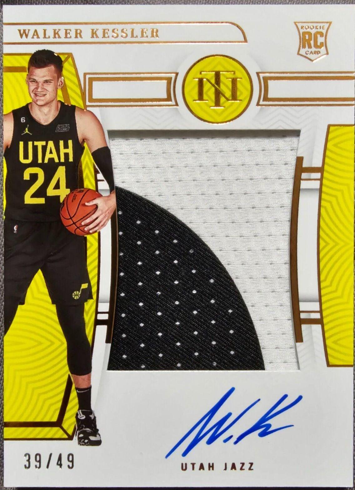 Walker Kessler [Patch Autograph Bronze] #113