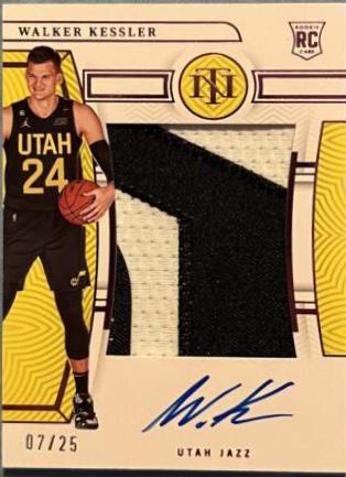 Walker Kessler [Patch Autograph Pink] #113