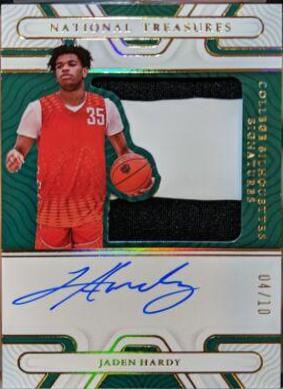 Jaden Hardy [Material Signature Gold] #35