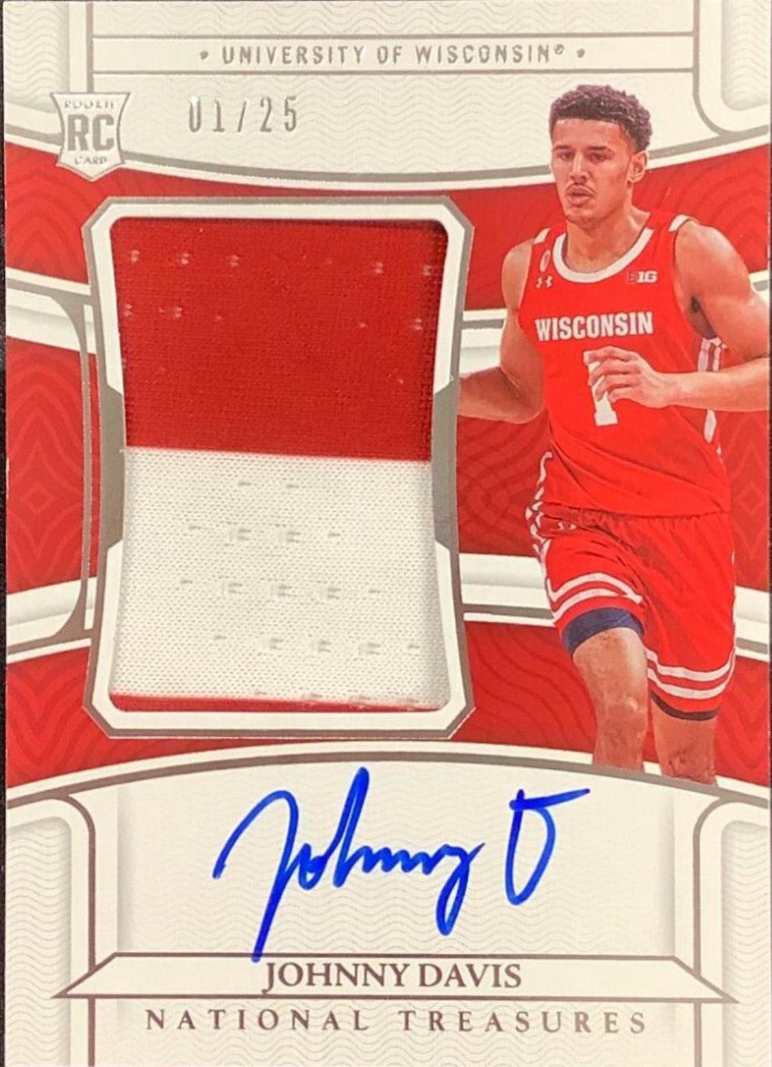 Johnny Davis [Material Signature] #39