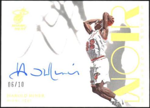 Harold Miner [Holo Gold] #SHS-HMN