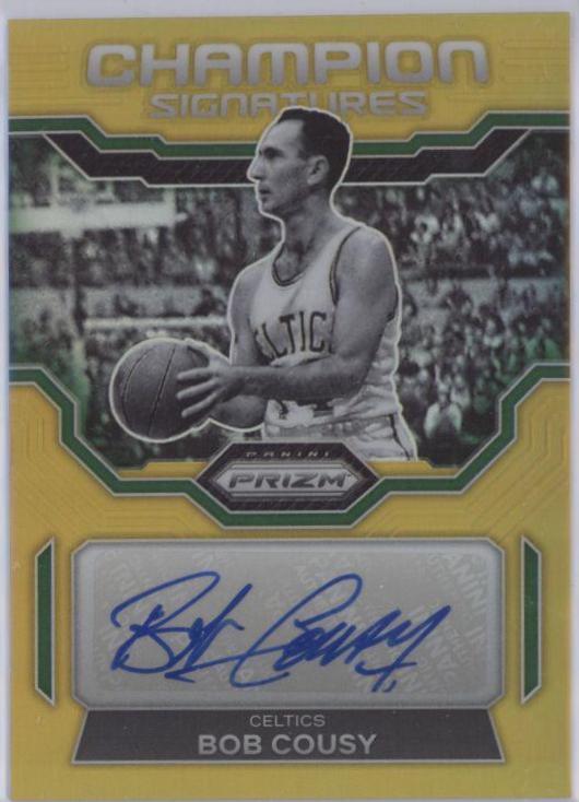 Bob Cousy [Gold] #CHS-BOB
