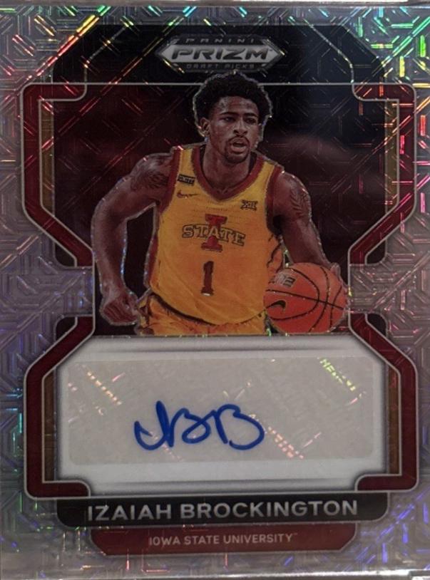 Izaiah Brockington [Mojo Prizm] #DP-IZA