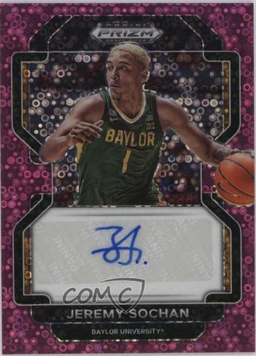 Jeremy Sochan [Pink Prizm] #DP-JSO