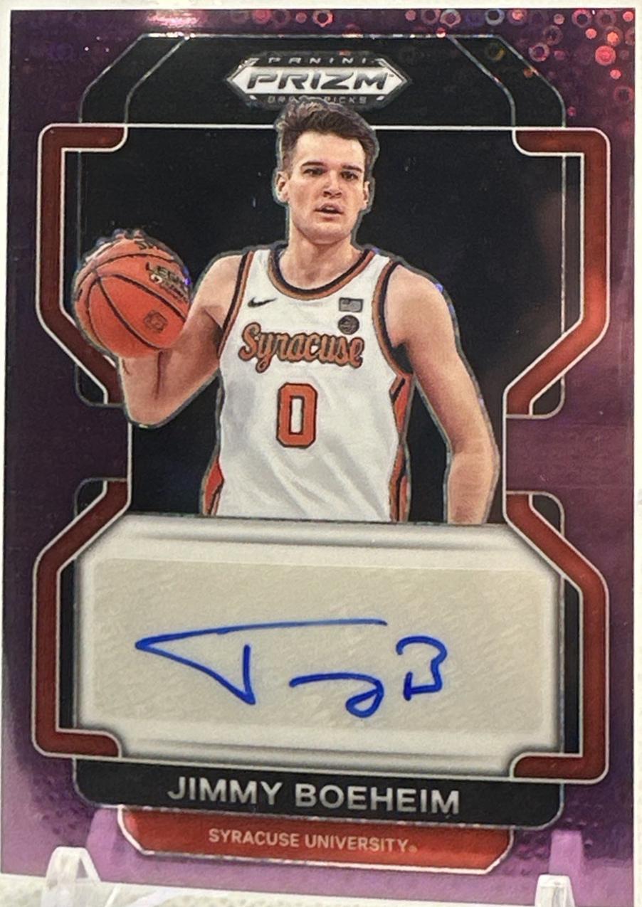 Jimmy Boeheim [Purple Circle Prizm] #DP-JIM