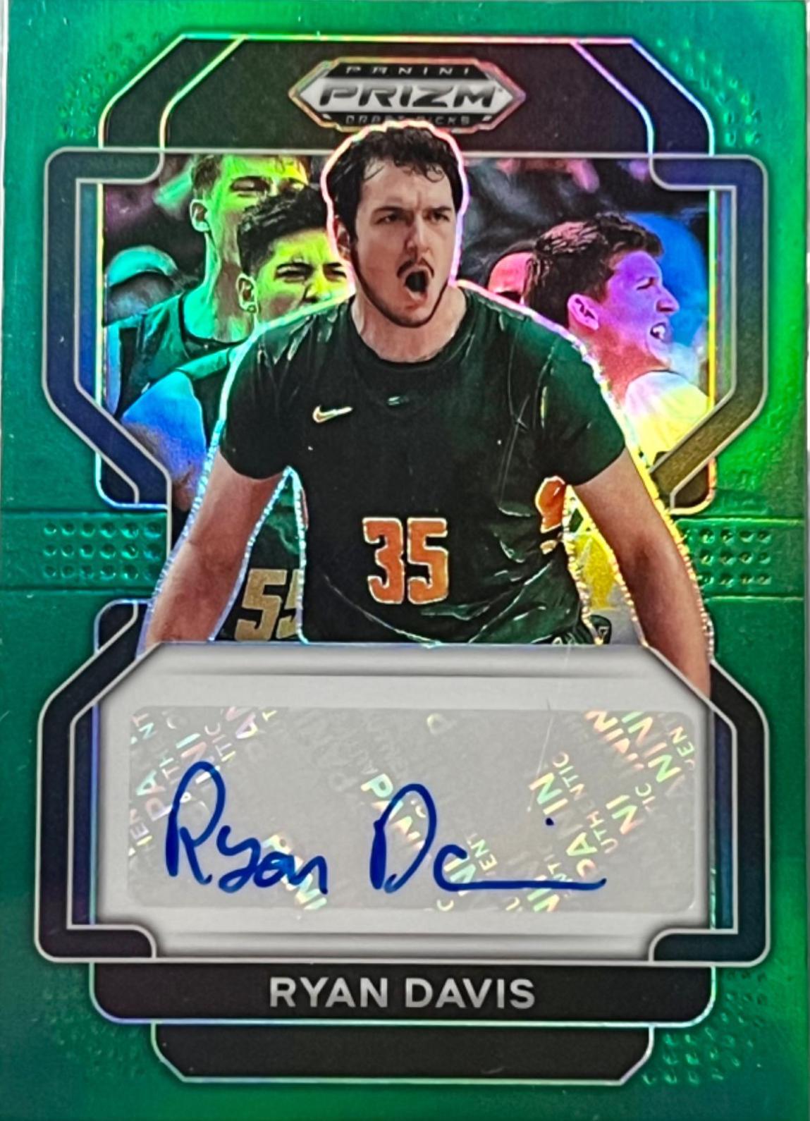 Ryan Davis [Green Prizm] #DP-RDA