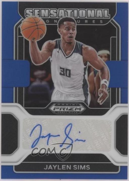 Jaylen Sims [Blue] #SS-JSI