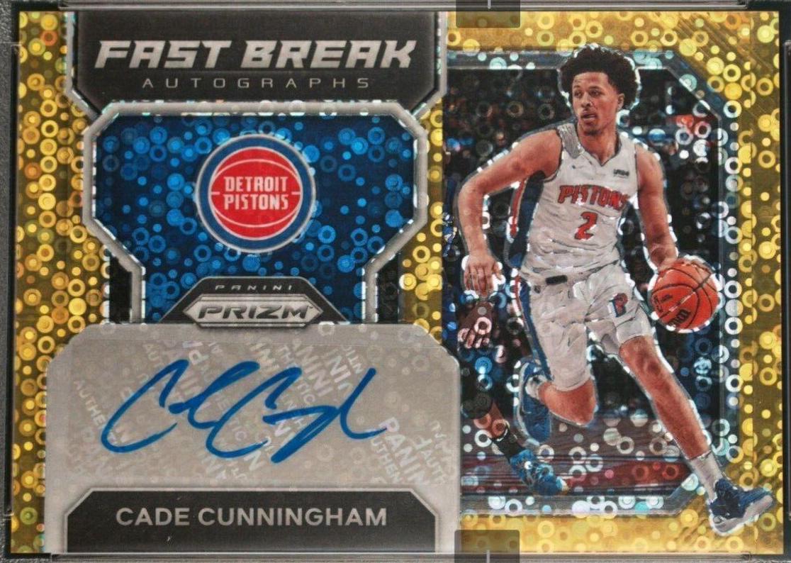 Cade Cunningham [Gold] #FB-CCP