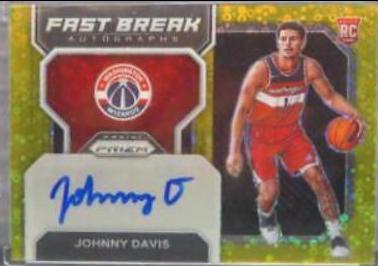 Johnny Davis [Gold] #FBR-JDW