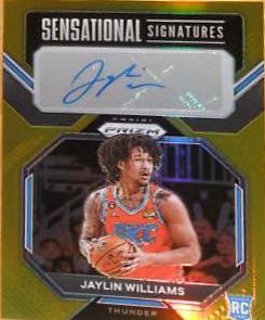 Jaylin Williams [Gold] #SS-JY