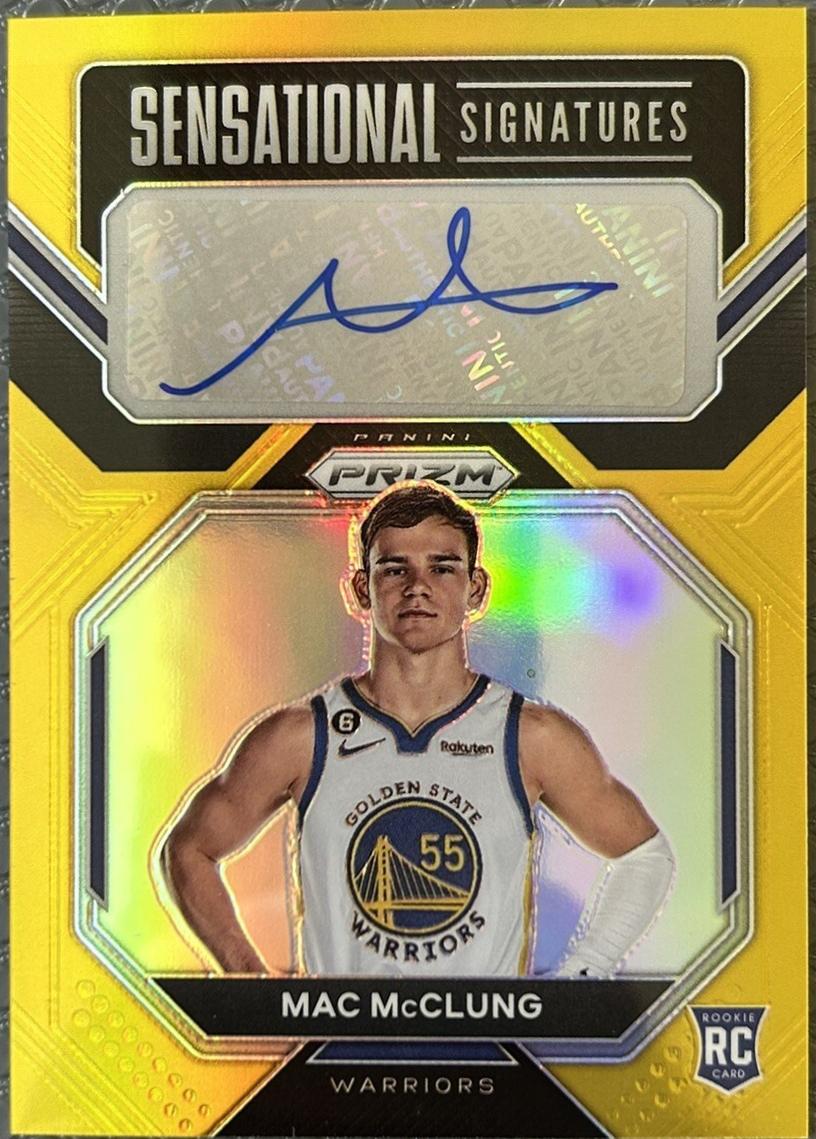 Mac McClung [Gold] #SS-MM