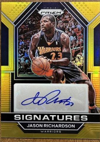 Jason Richardson [Gold] #SIG-JRC