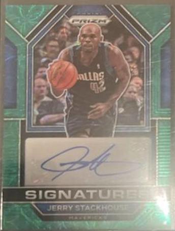 Jerry Stackhouse [Choice Green] #SIG-JST