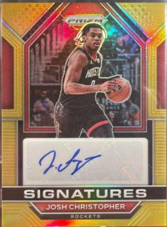 Josh Christopher [Gold] #SIG-JCH