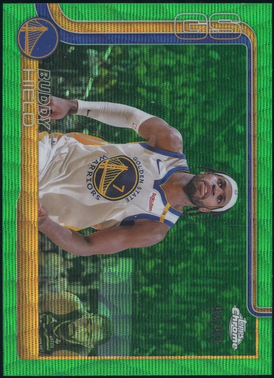 Buddy Hield [Green Wave Refractor] #215