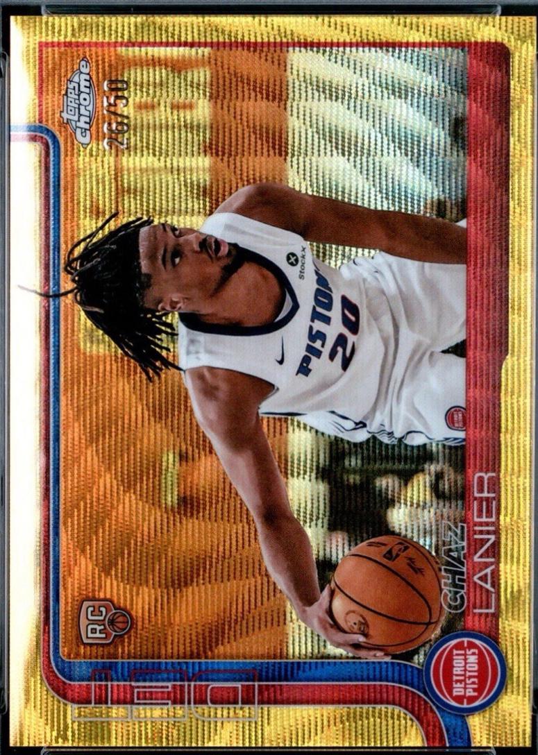 Chaz Lanier [Gold Wave Refractor] #288