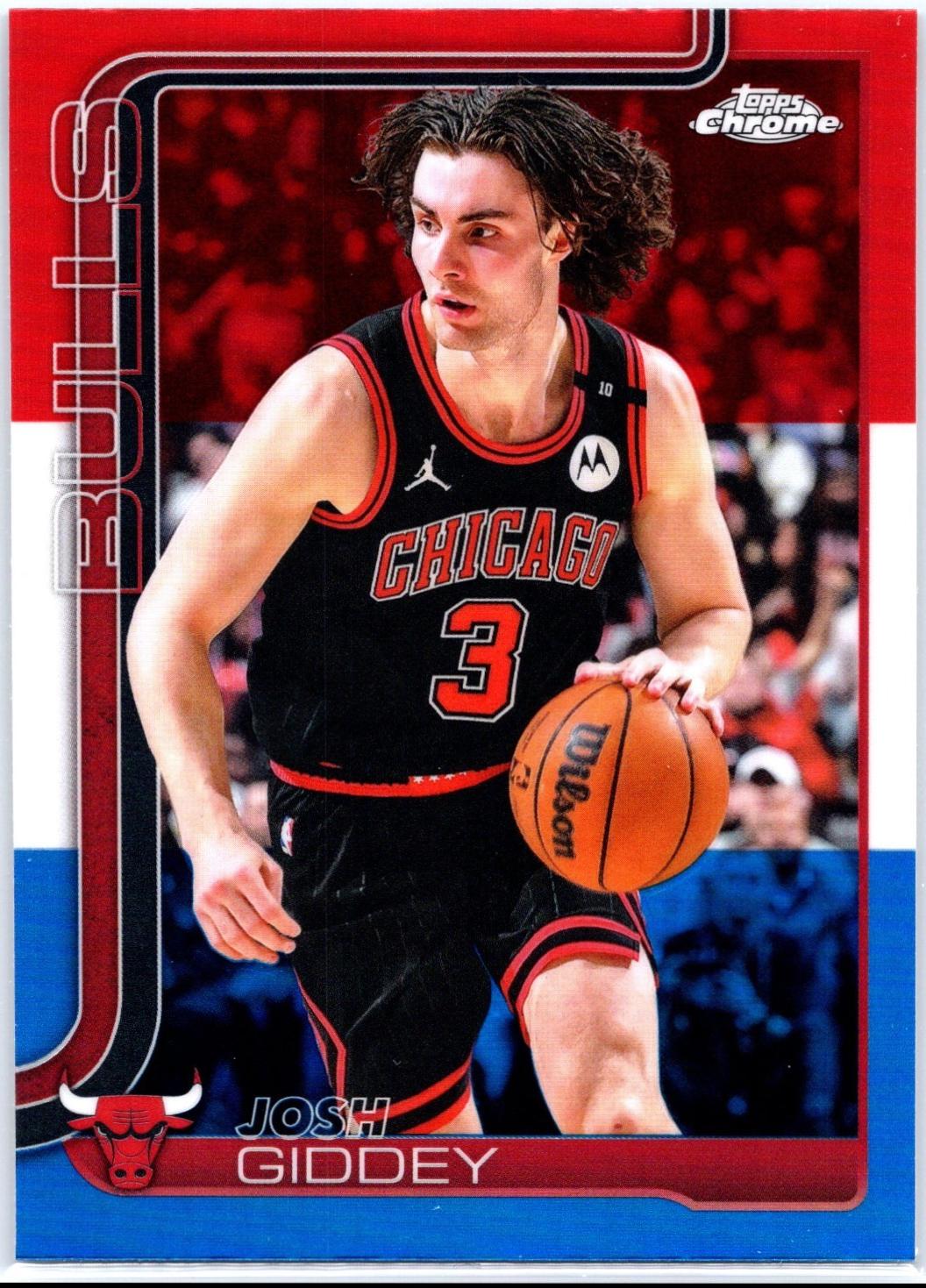 Josh Giddey [Blue Basketball Refractor] #48