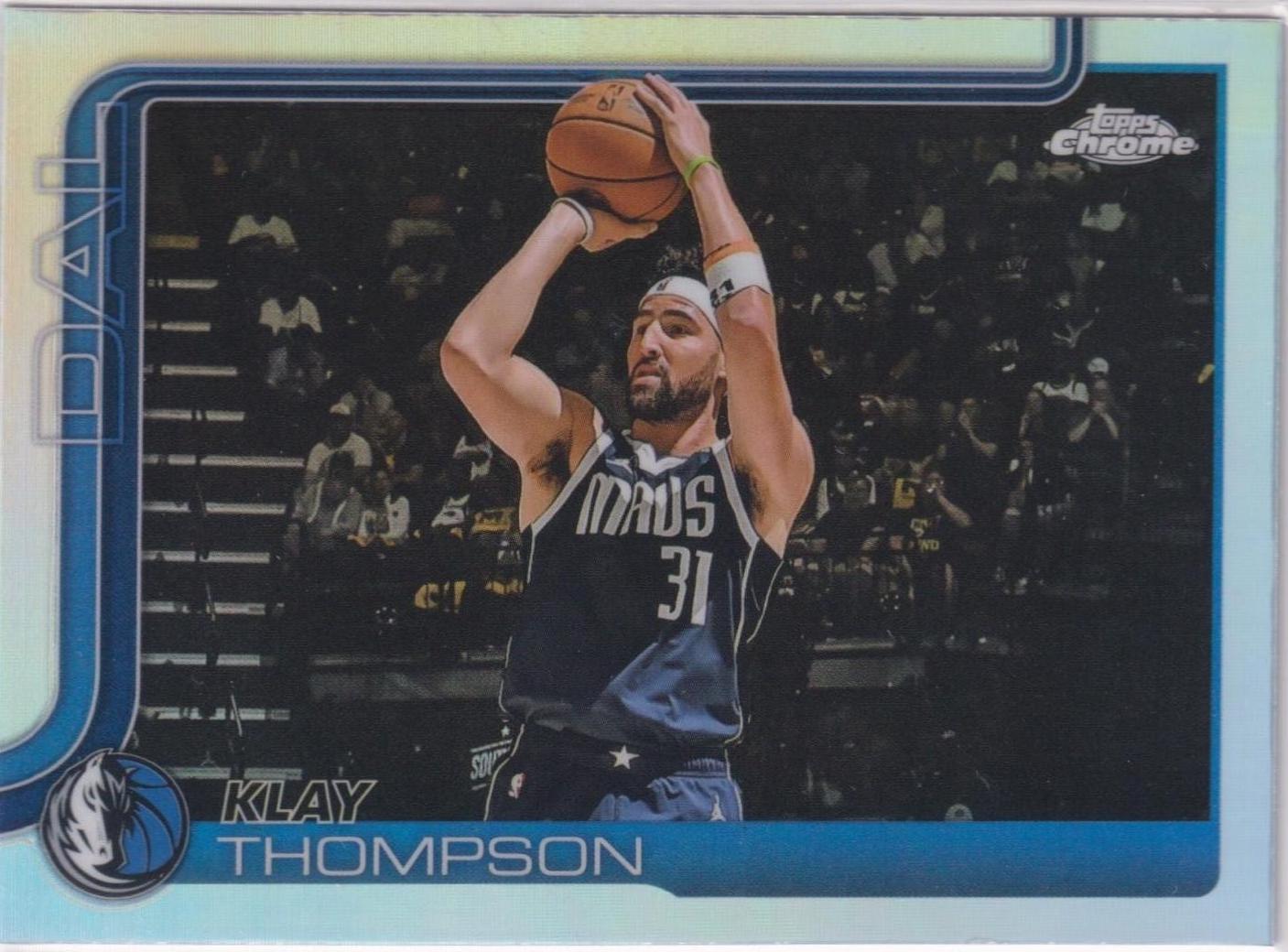 Klay Thompson [Silver Refractor /12] #42