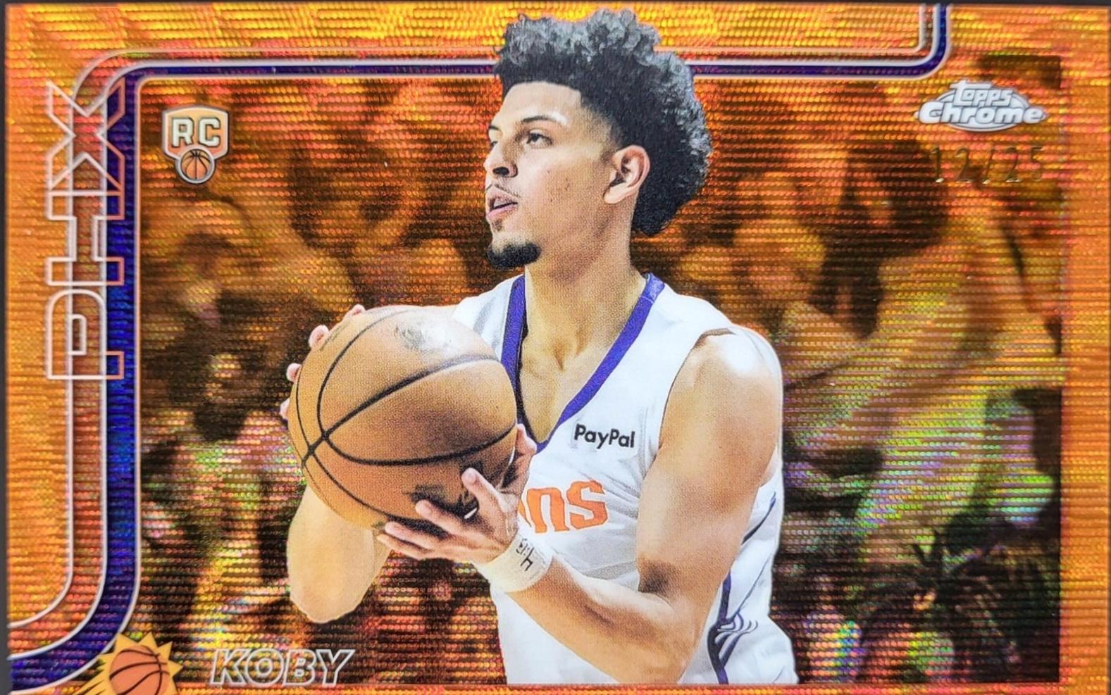 Koby Brea [Orange Wave Refractor] #292