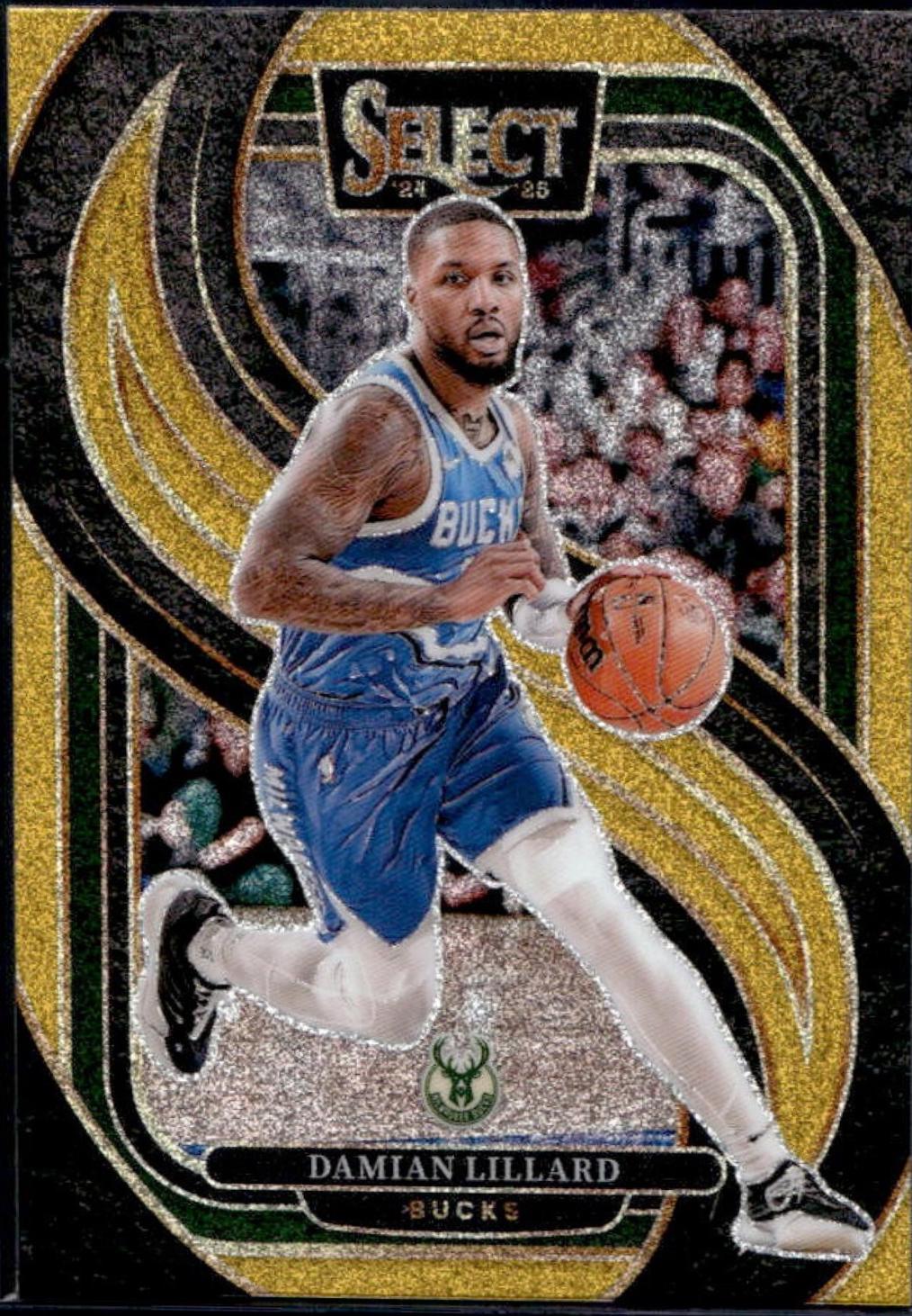 Damian Lillard [Gold Glitter Prizm] #145