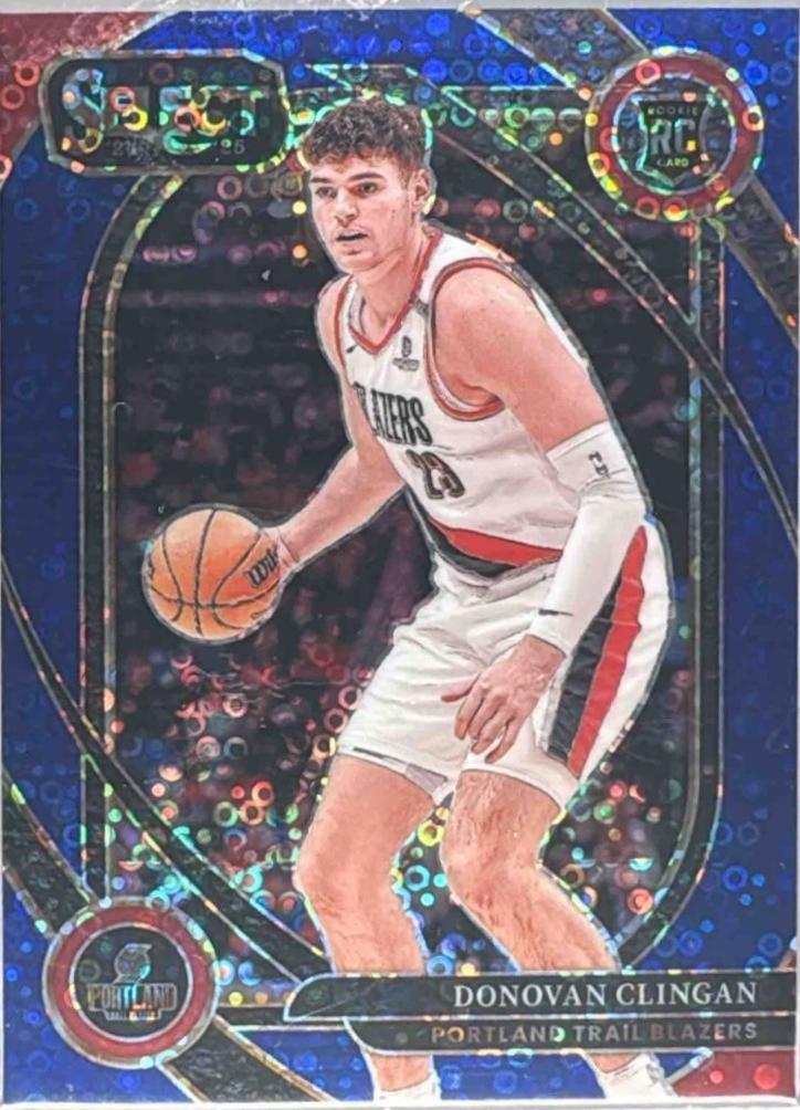 Donovan Clingan [Blue Disco Prizm] #270