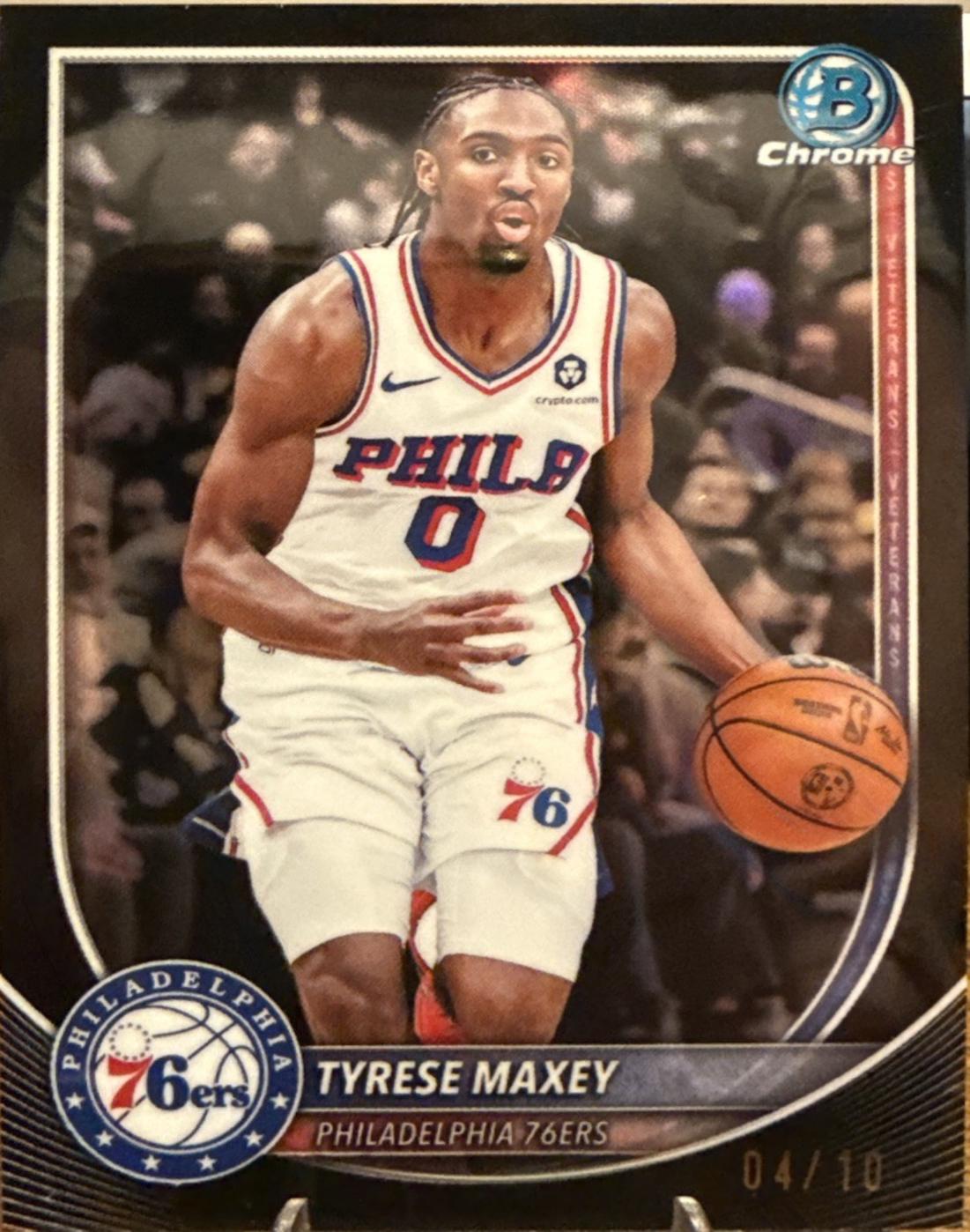 Tyrese Maxey [Black Border] #66