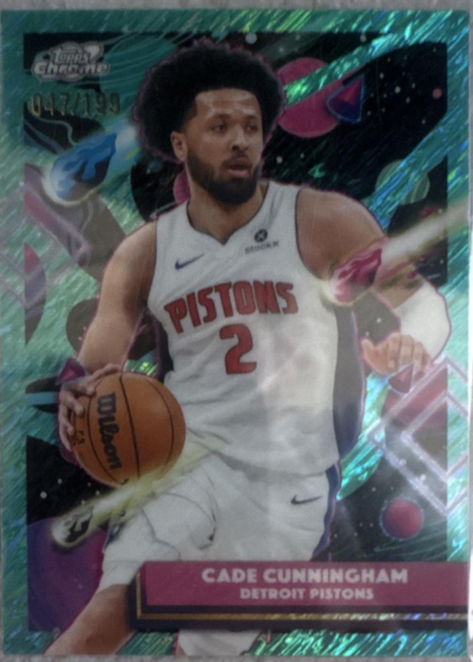 Cade Cunningham [Aqua Equinox Refractor] #137