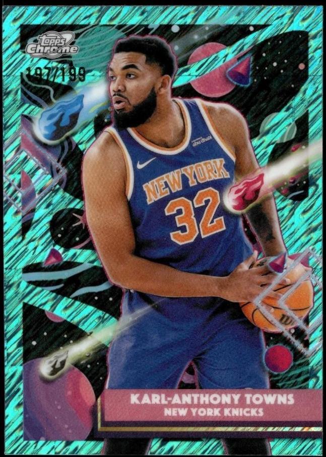 Karl-Anthony Towns [Aqua Equinox Refractor] #167