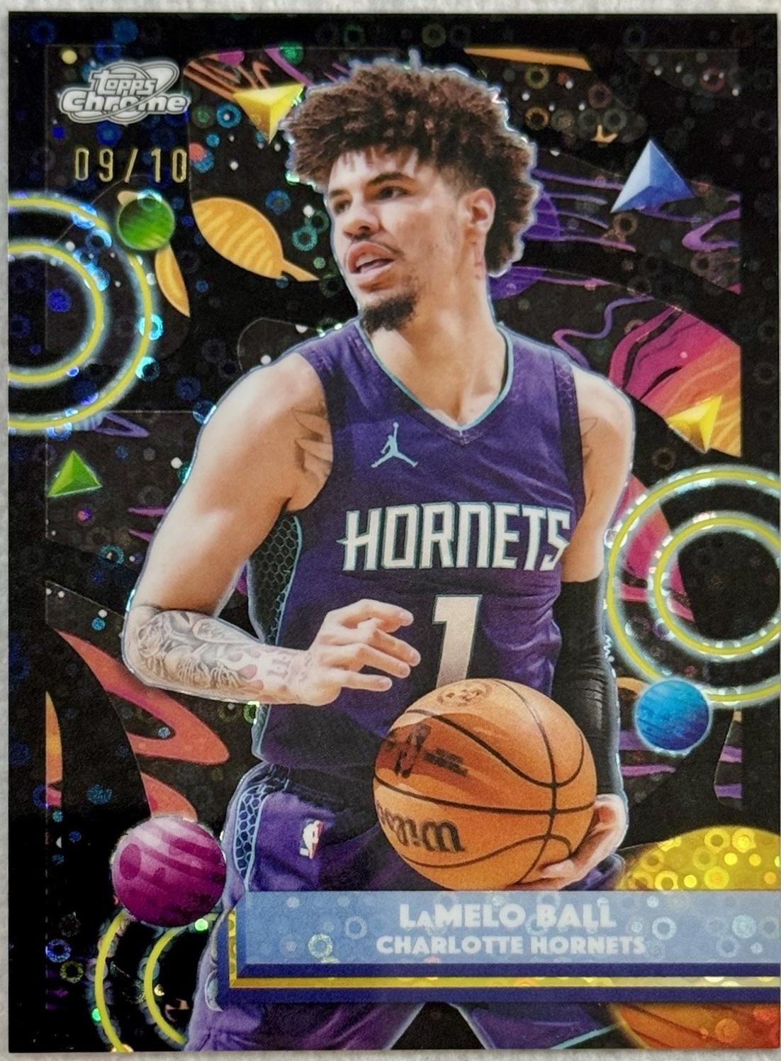 LaMelo Ball [Black Eclipse Refractor] #124