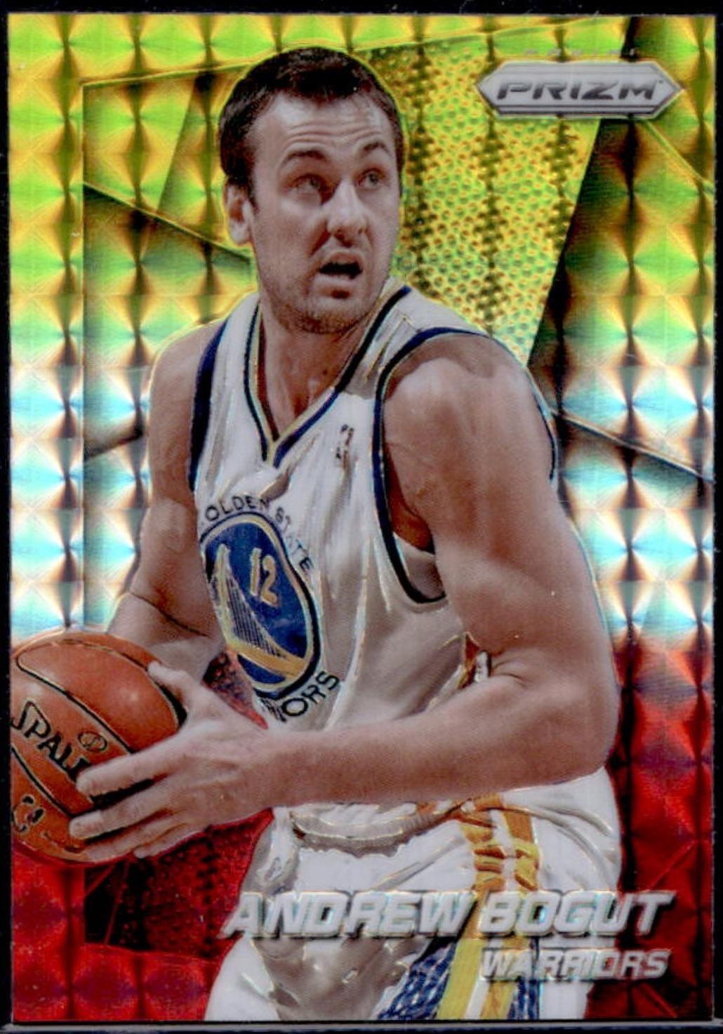 Andrew Bogut [Yellow and Red Mosaic Prizm] #87