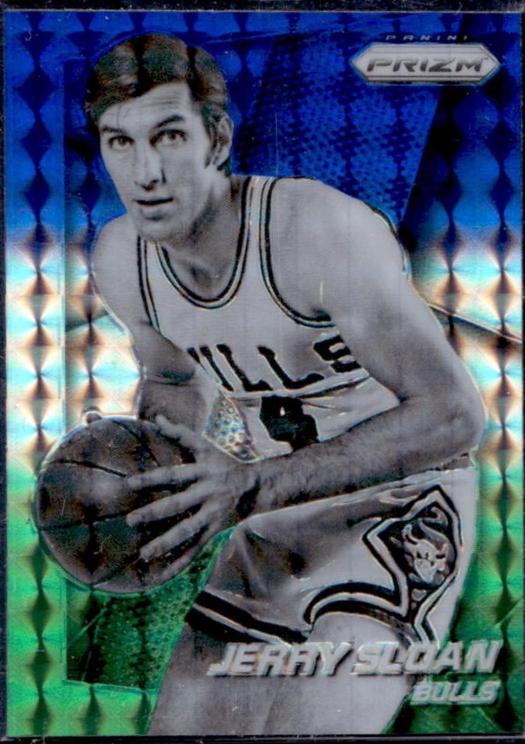 Jerry Sloan [Blue and Green Prizm] #201