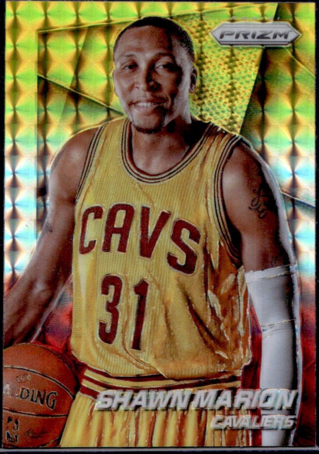 Shawn Marion [Yellow and Red Mosaic Prizm] #82