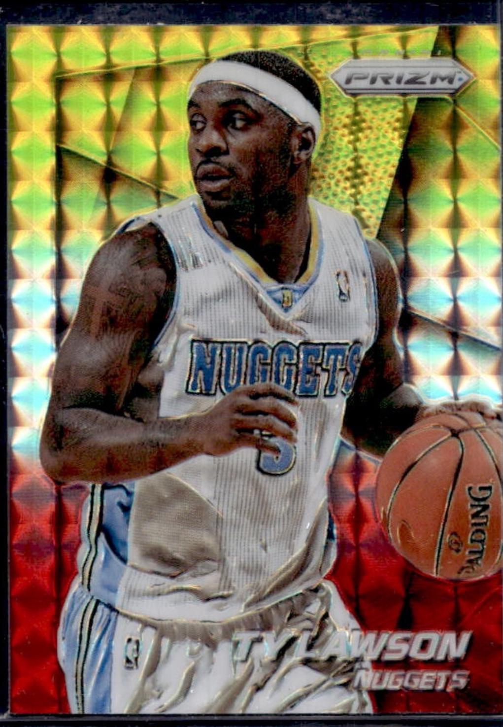 Ty Lawson [Yellow and Red Mosaic Prizm] #94