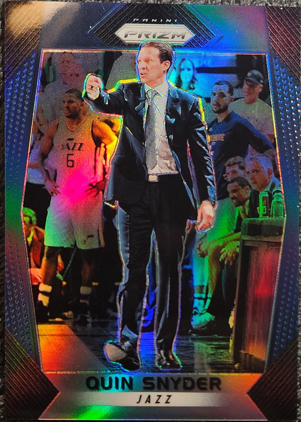 Quin Snyder [Blue Prizm] #120