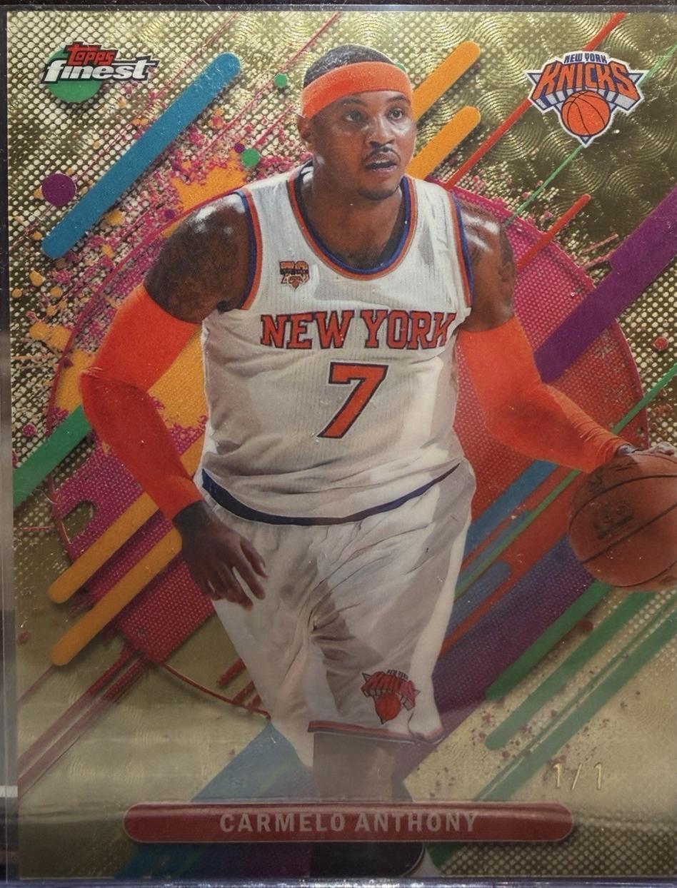 Carmelo Anthony [Superfractor] #297