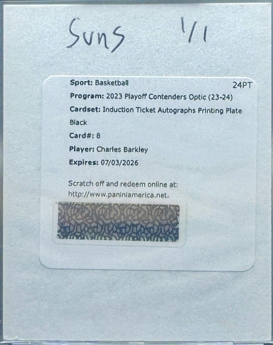 Charles Barkley [Printing Plate] #8