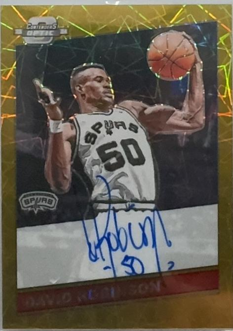 David Robinson [Gold Lazer] #7