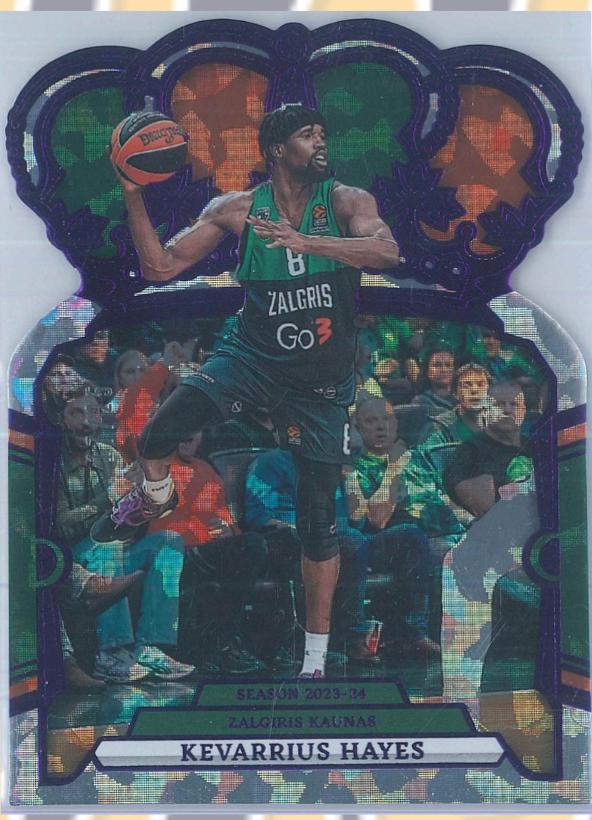 Kevarrius Hayes [Purple Crystal] #71
