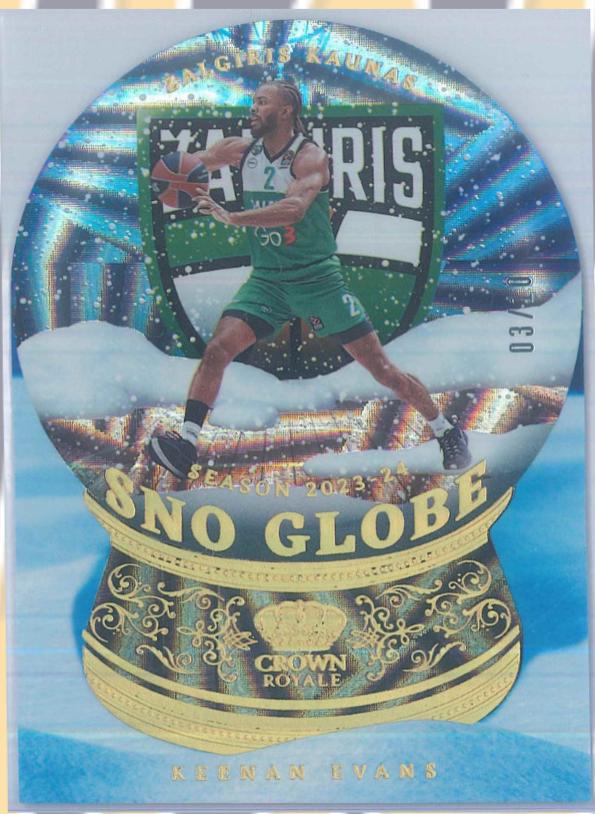 Keenan Evans [Gold] #9