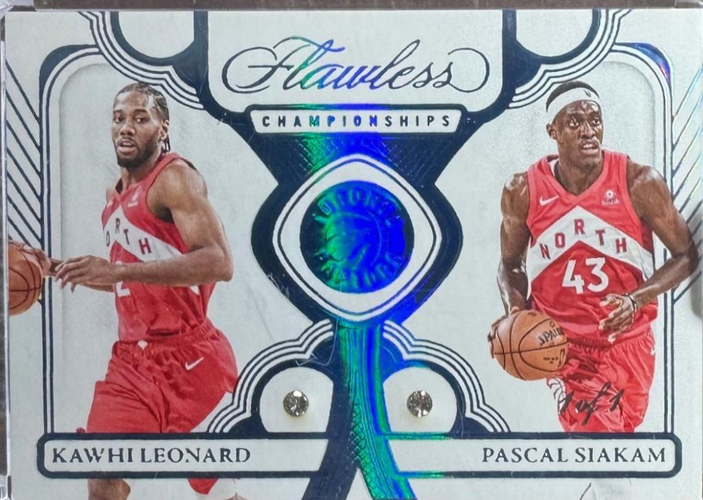 Kawhi Leonard / Pascal Siakam [Platinum] #174