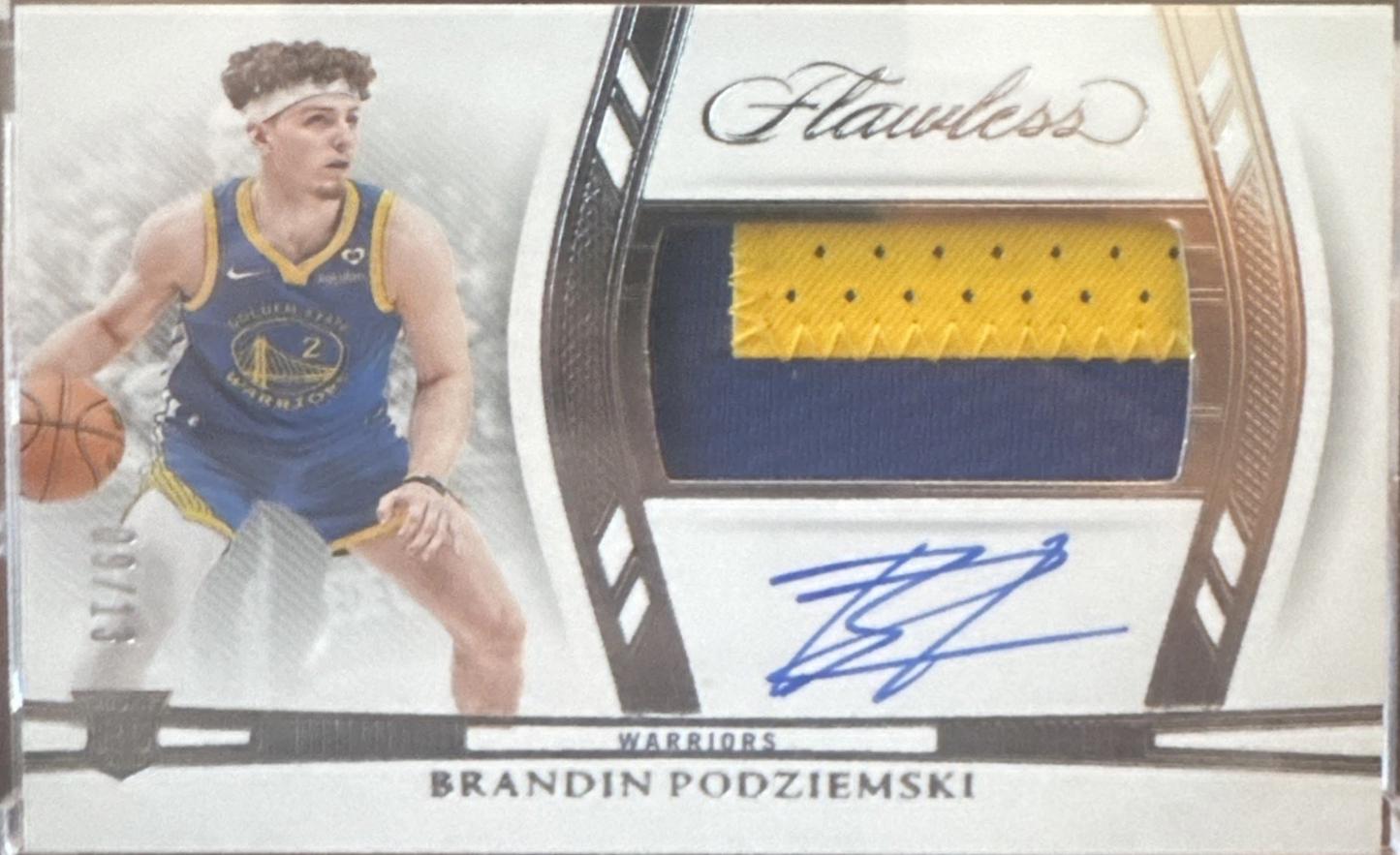 Brandin Podziemski #4
