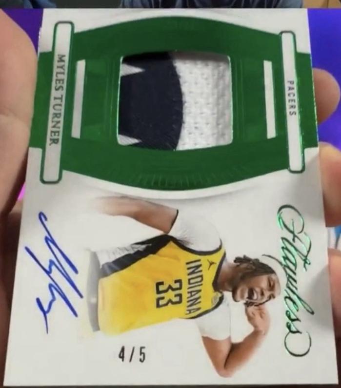 Myles Turner [Emerald] #34