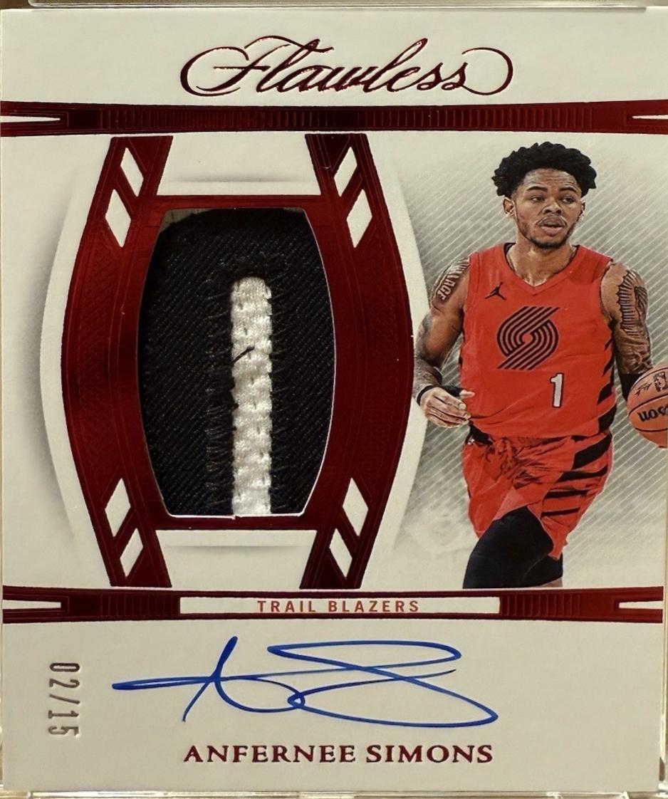 Anfernee Simons [Ruby] #40