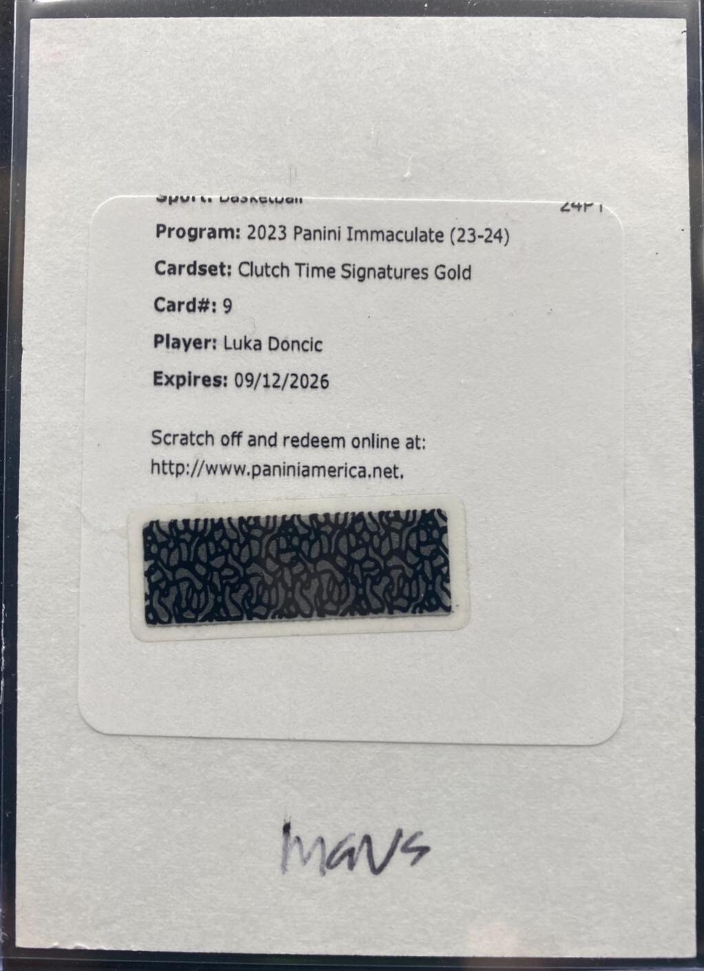 Luka Doncic [Gold] #9