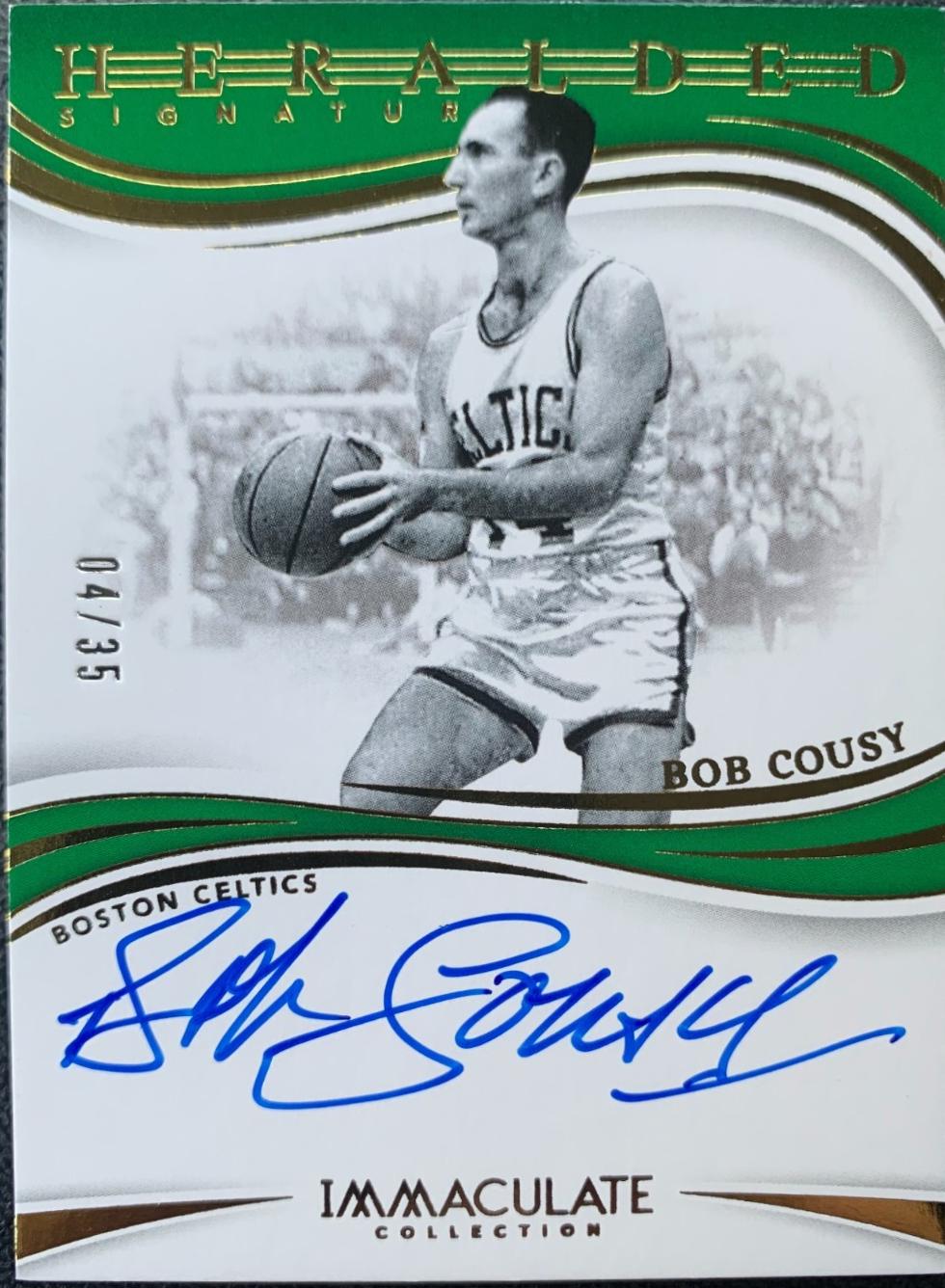 Bob Cousy #38