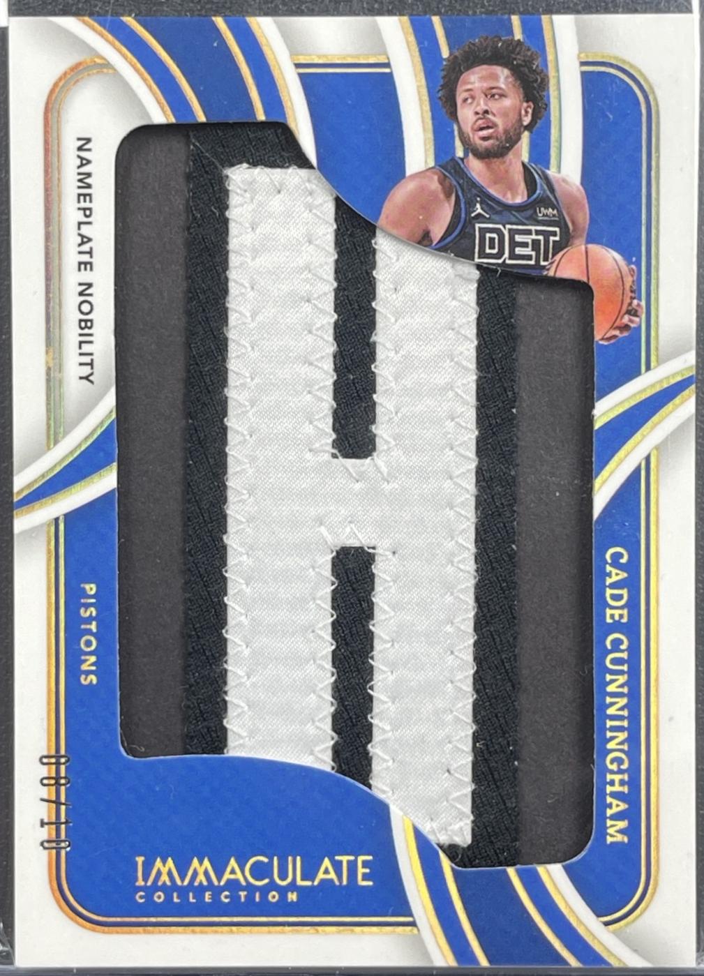 Cade Cunningham [Nameplate Nobility] #97