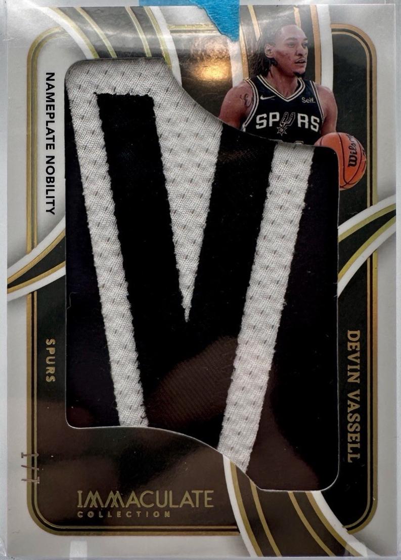 Devin Vassell [Nameplate Nobility] #20